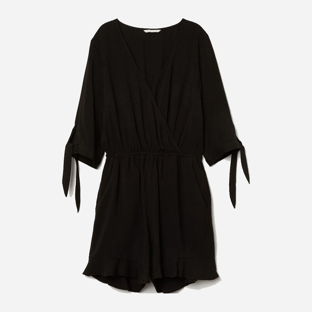 

Комбинезон H&M 0651685-8  Черный, Комбинезон H&M 0651685-8 36 Черный