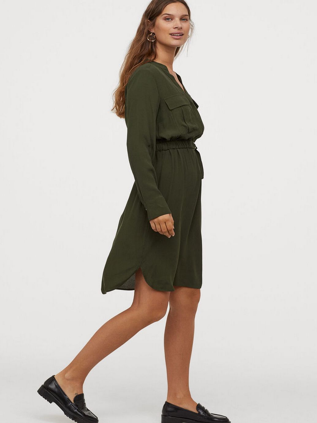 

Платье H&M 0784055-0 XL Хаки (СА2000001691113)