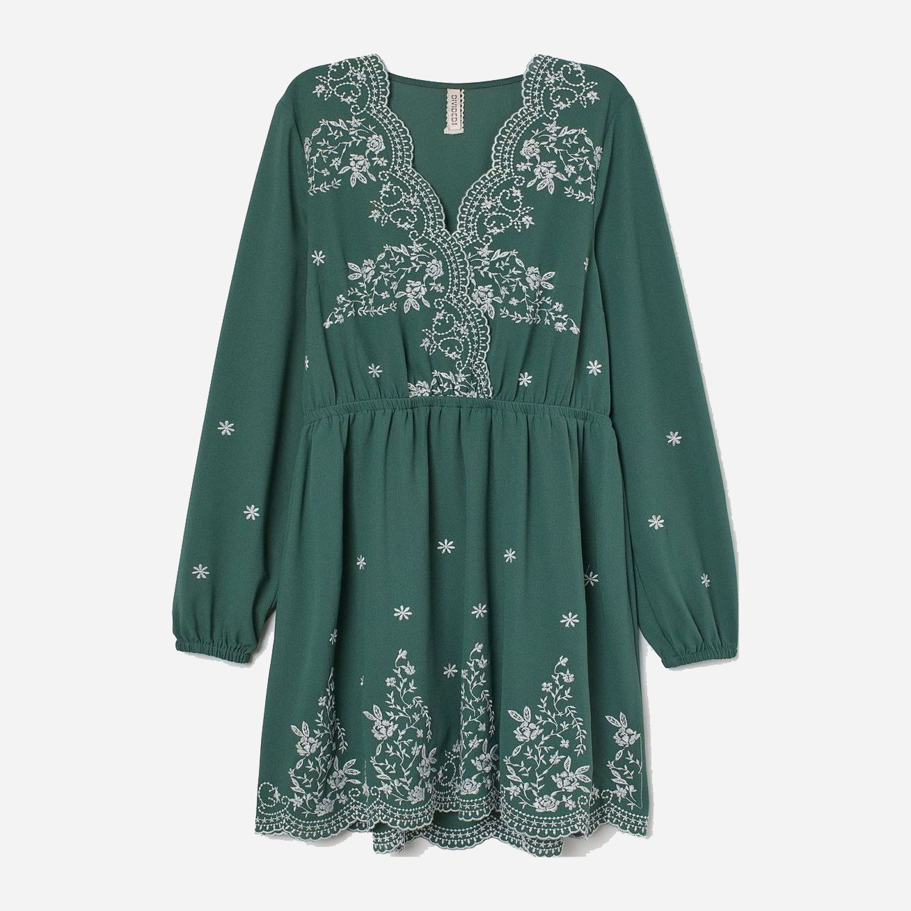 

Платье H&M 0811606-1 38 Зеленое (СА2000001690703)