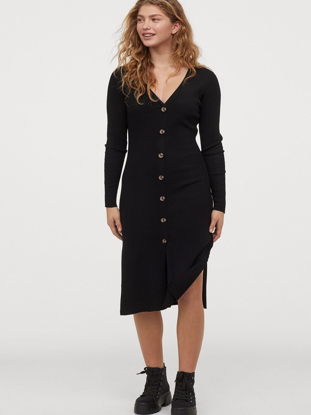 

Платье H&M 0862990-1 S Черное (СА2000001693735)