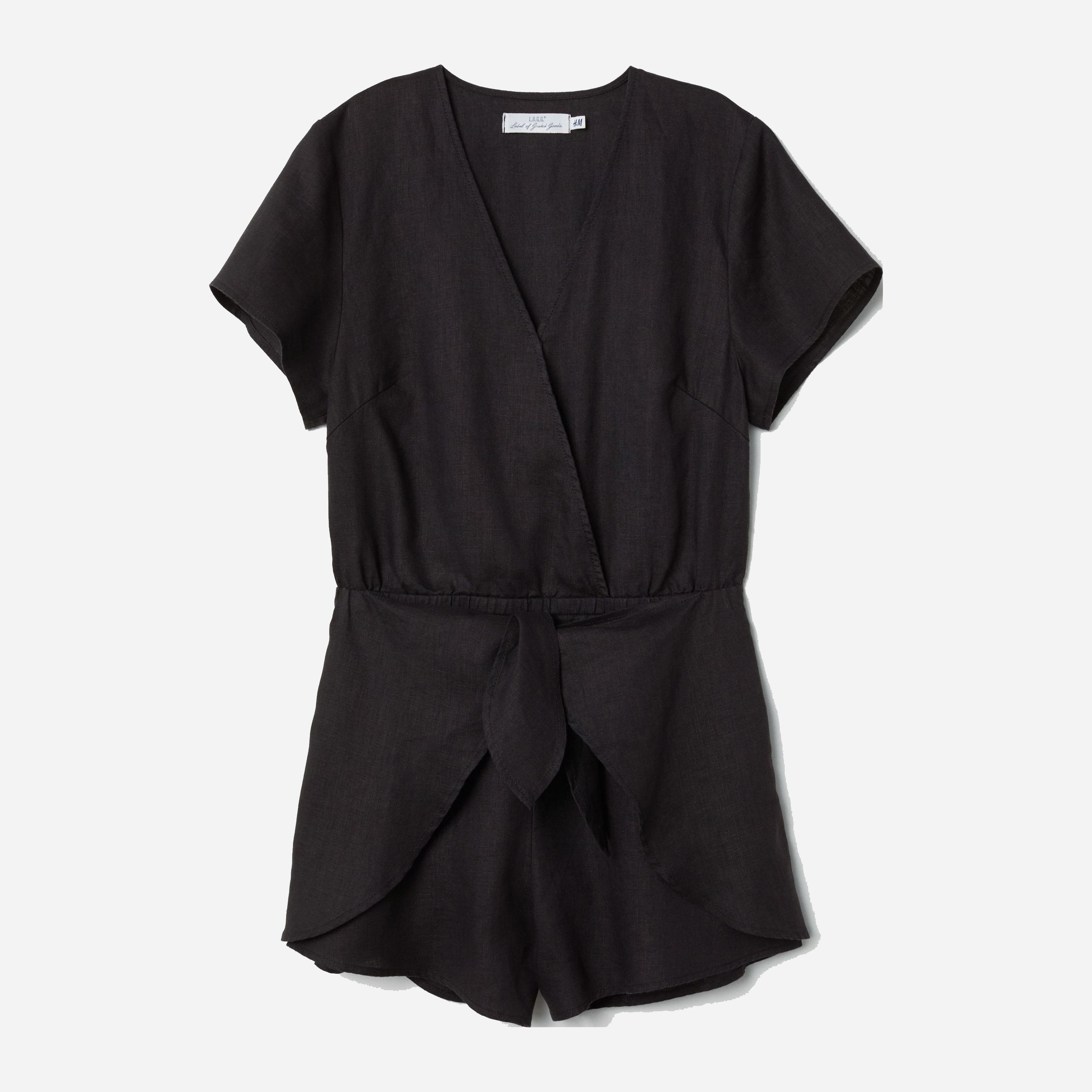 

Комбинезон H&M 01-0638418-7  Черный (СА2000001553688, Комбинезон H&M 01-0638418-7 40 Черный (СА2000001553688)