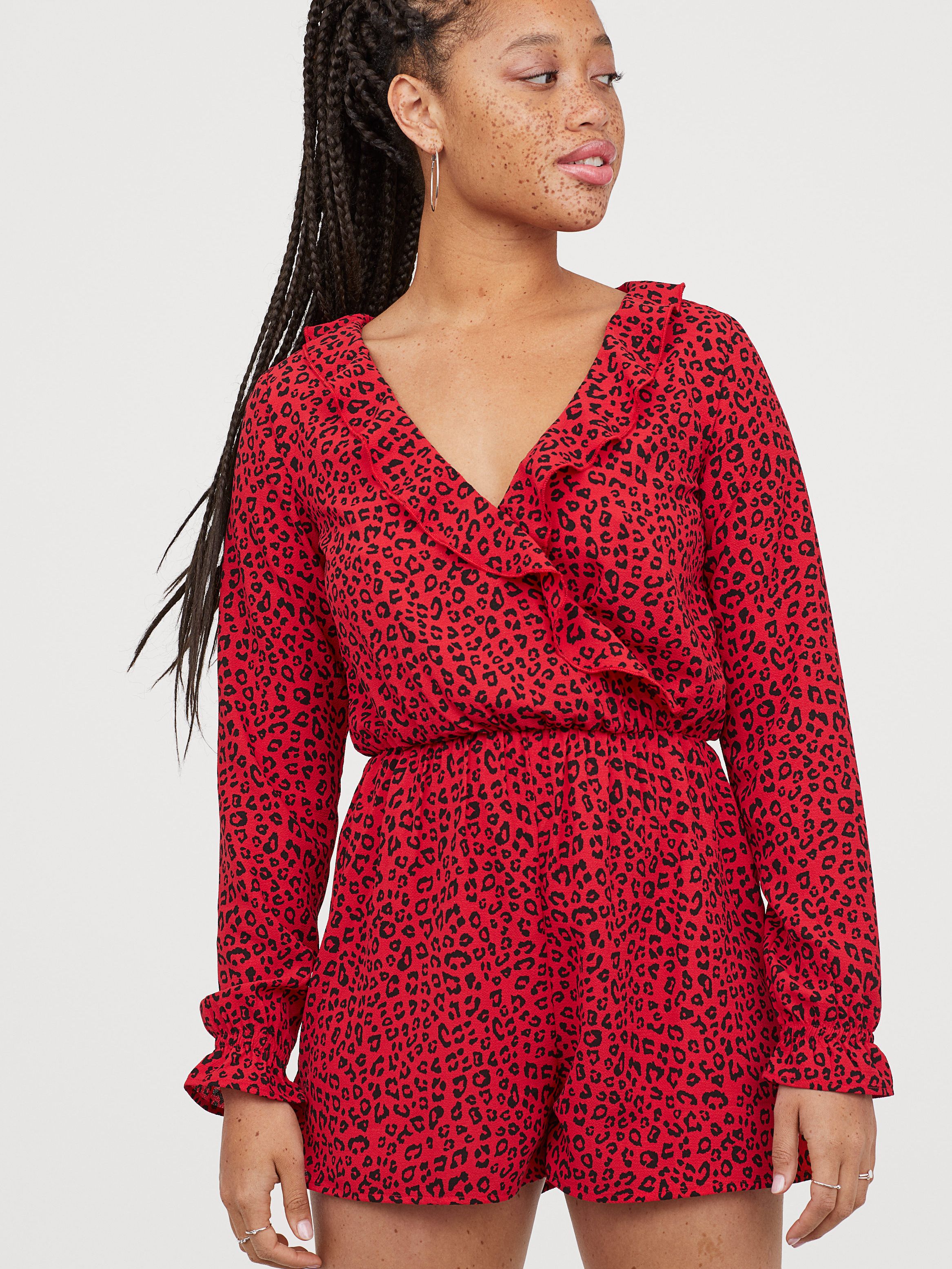 

Комбинезон H&M 01-0756097-0  Красный (СА2000001549117, Комбинезон H&M 01-0756097-0 46 Красный (СА2000001549117)