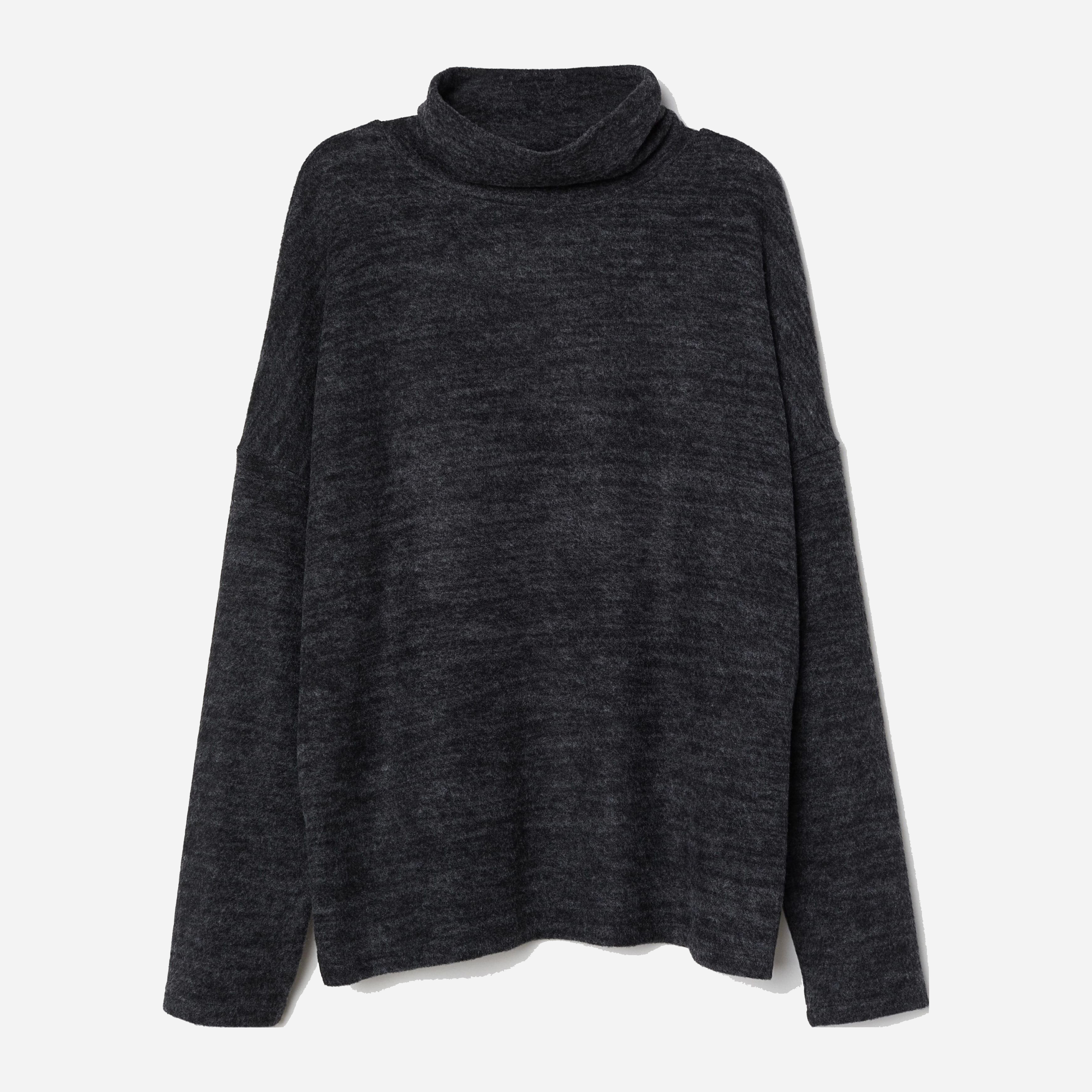 

Свитер H&M 01-0710899-8 M Темно-серый (СА2000001176689)