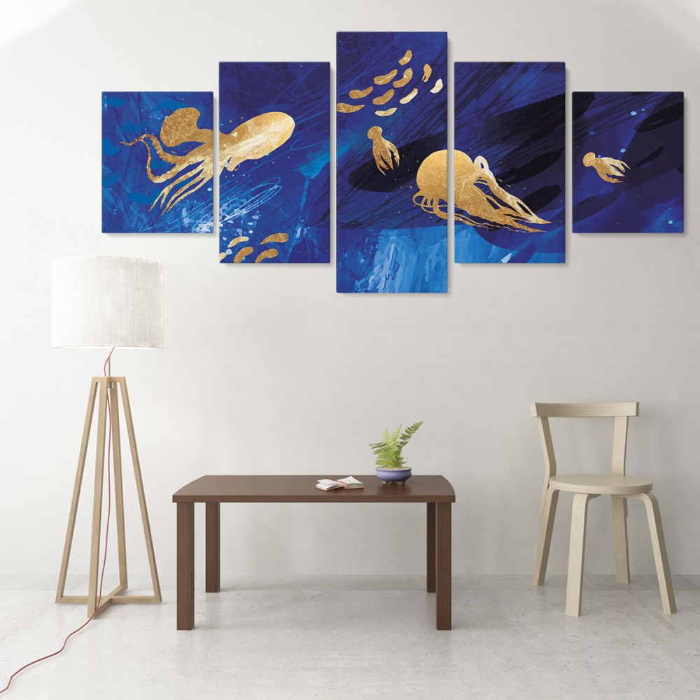

Модульная картина из пяти частей Одиссея 162x80 см