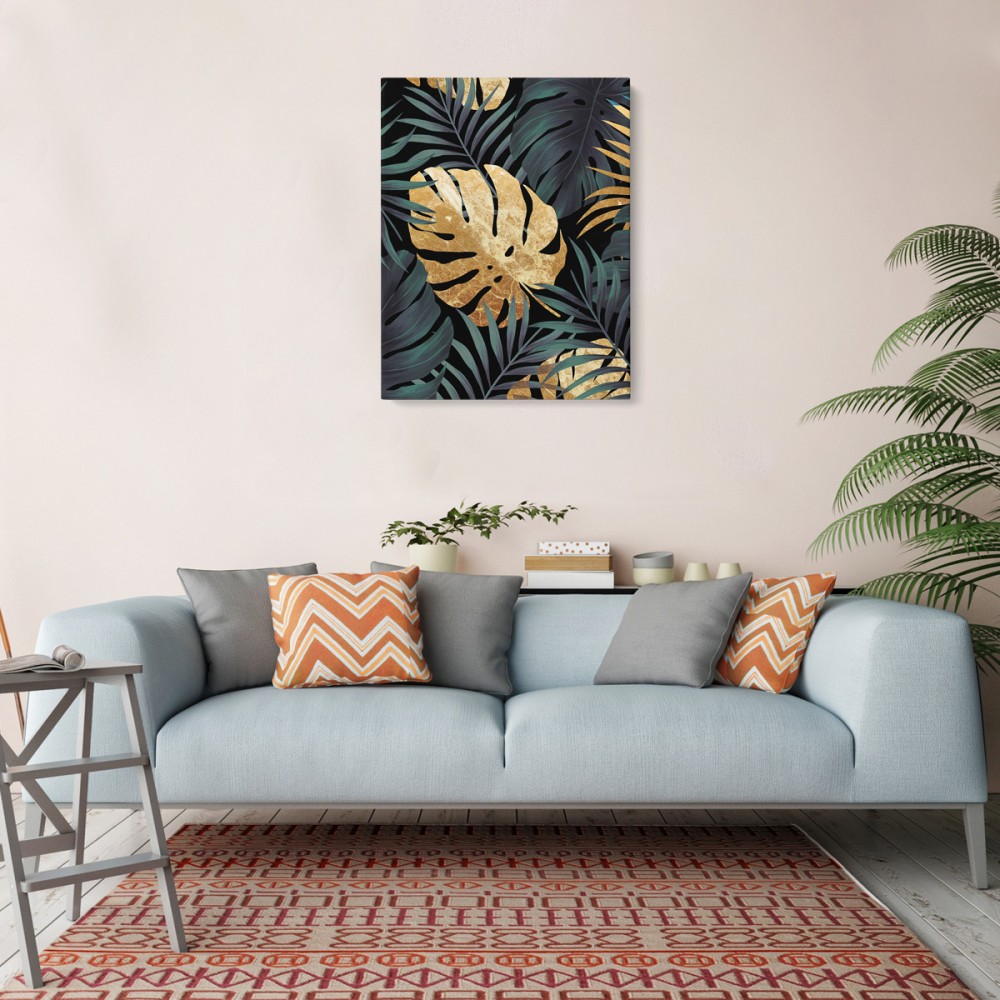 

Картина Golden leaf 60x80 см