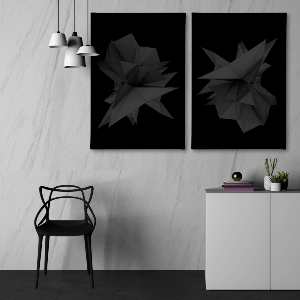 

Модульная картина из двух частей Insomnia 153x100 см