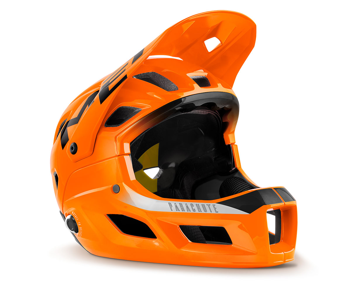 

Шлем MET PARACHUTE MCR MIPS CE ORANGE BLACK | GLOSSY 52-56 см