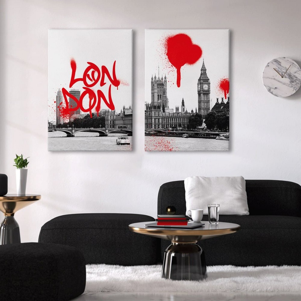 

Модульная картина из двух частей LonDon 93x60 см