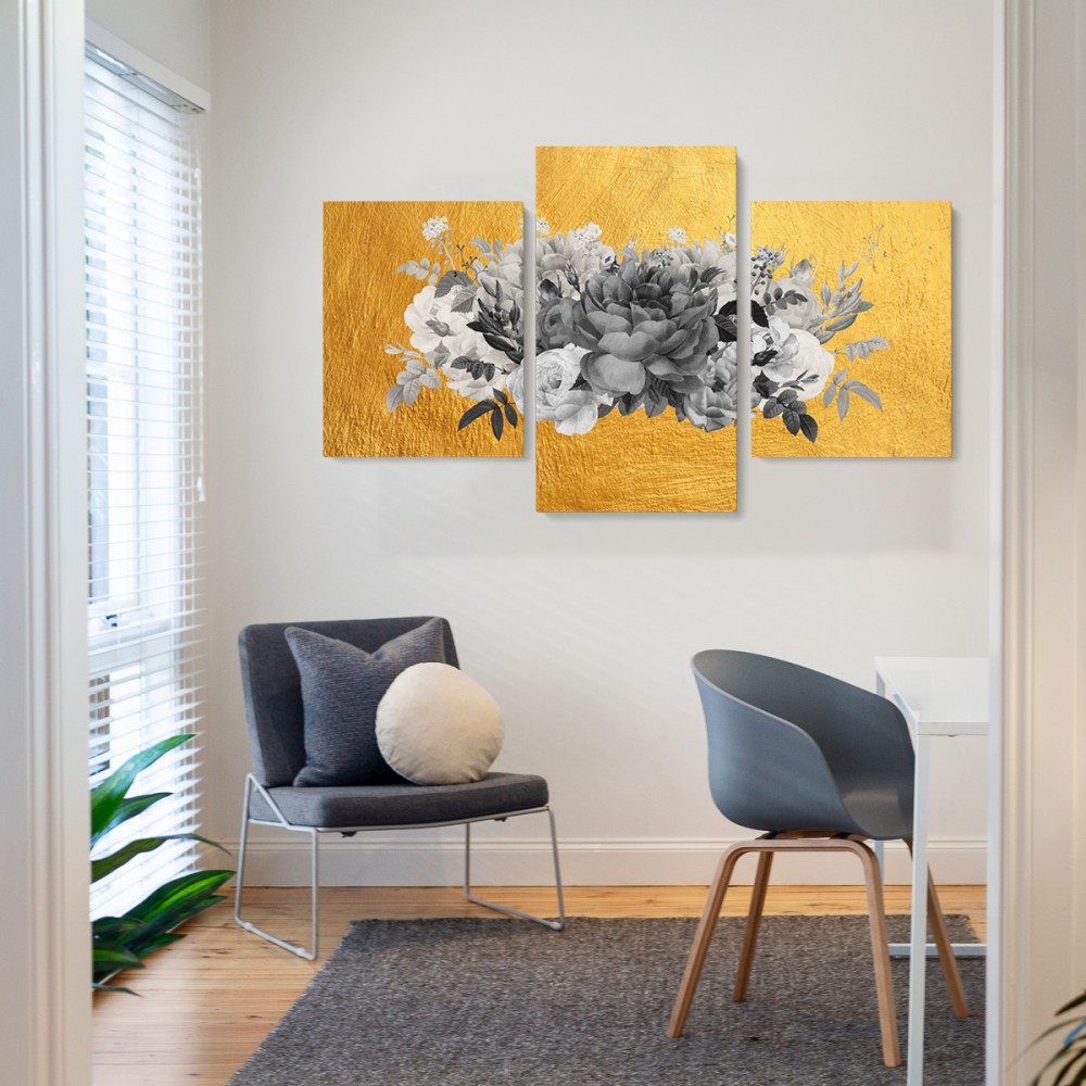 

Модульная картина из трех частей Blue Sky 96x60 см