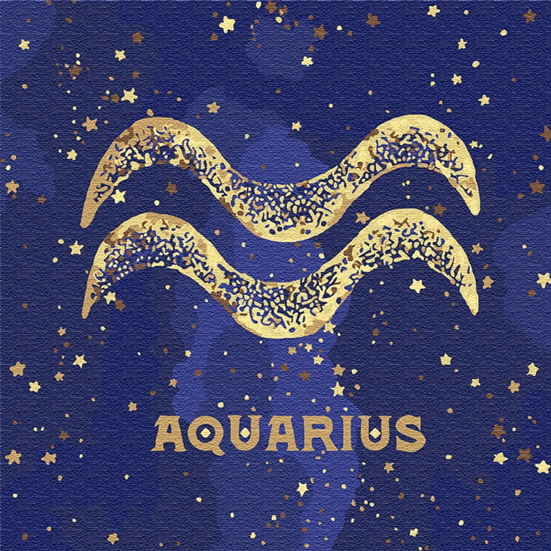 

Набор для росписи по номерам Идейка Знак зодиака Водолей 50х50 см В коробке (КН9521) (4823104311492)