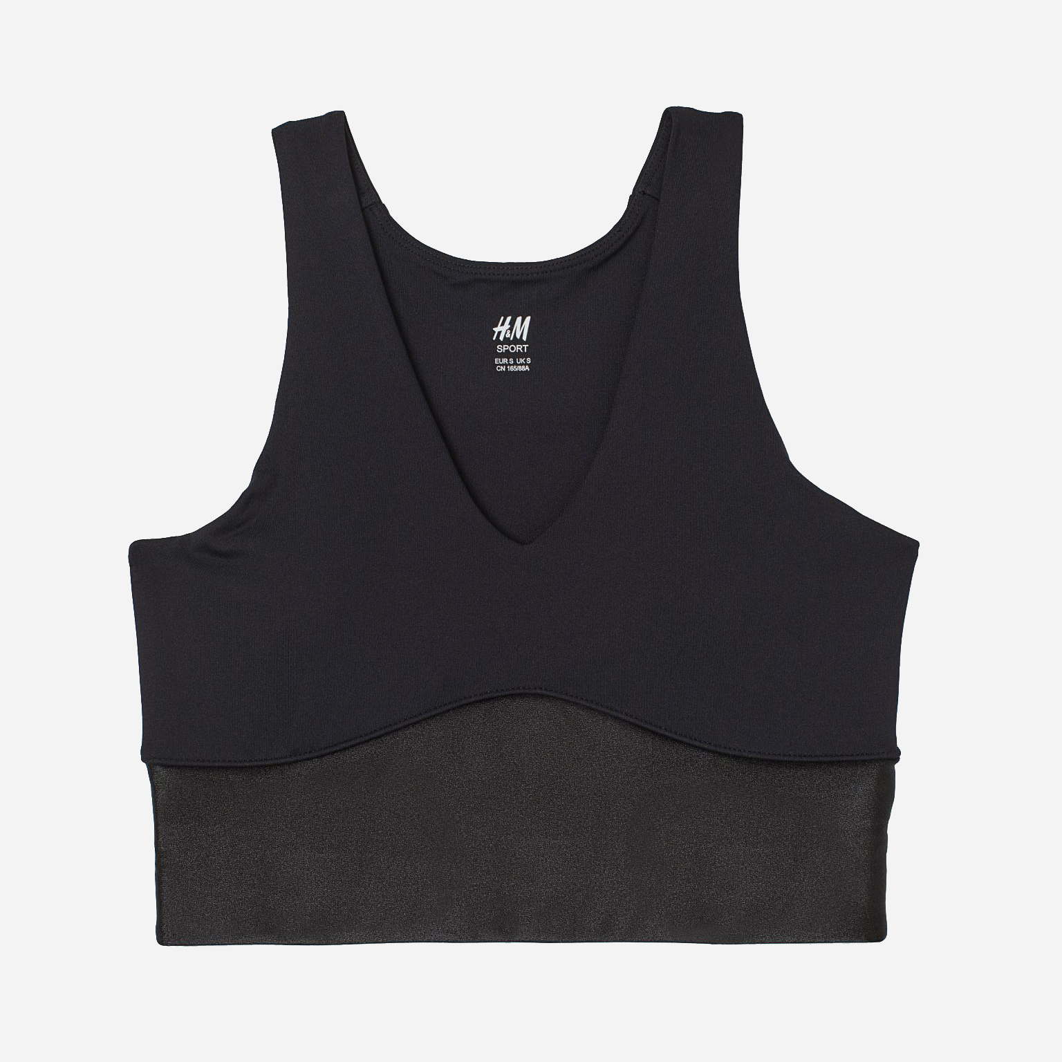 

Спортивный топ H&M SPORT 9351993sdm L Черный