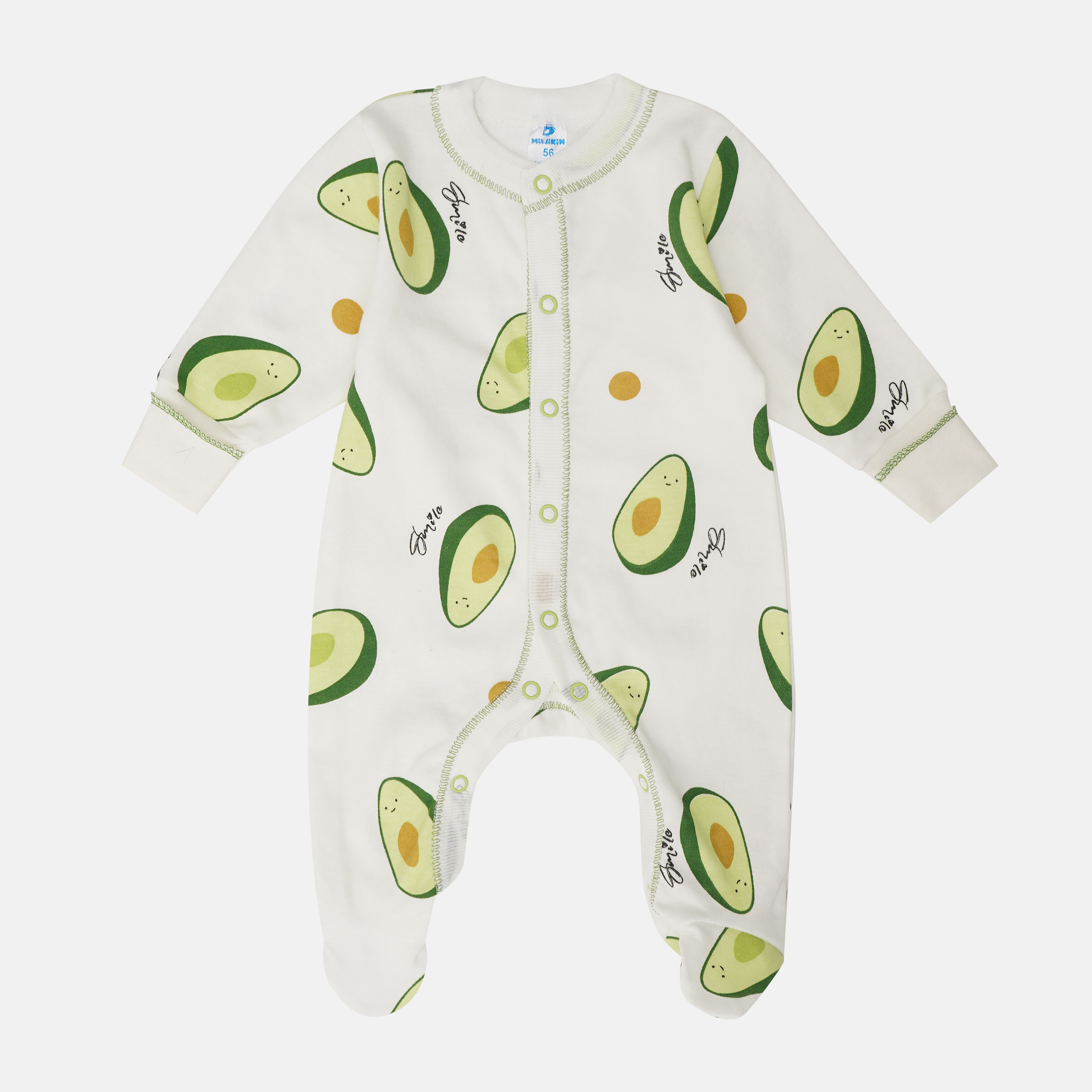 

Человечек Minikin Авокадо 2018503 62 см Молочный с зеленым