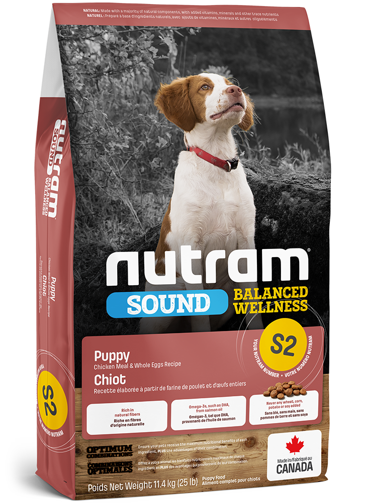 

Сухой корм Nutram S2 Sound Balanced Wellness Natural Puppy 11.4 кг