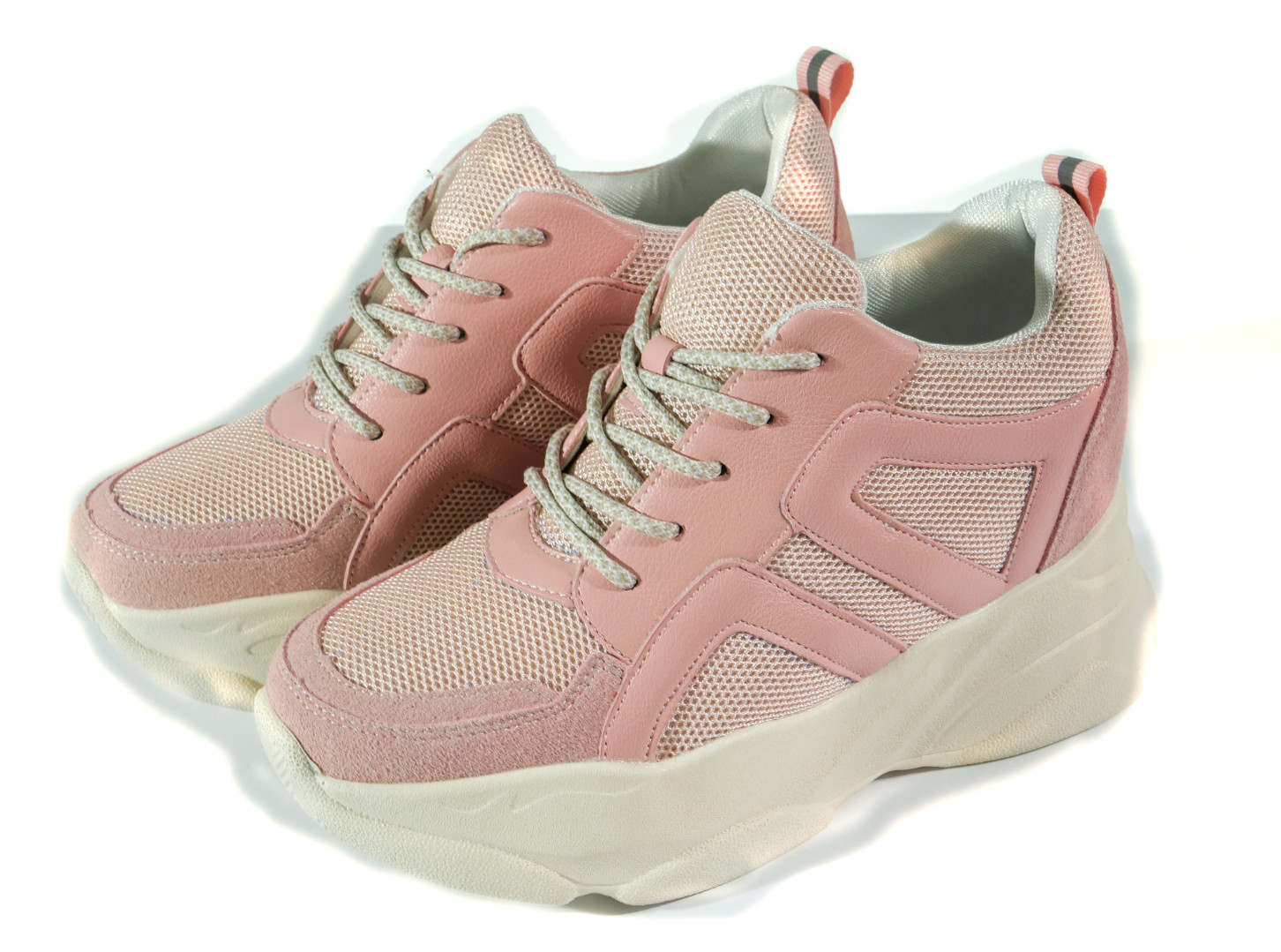 

Кроссовки женские высокие Xidiou b52 37 23.5 см Pink