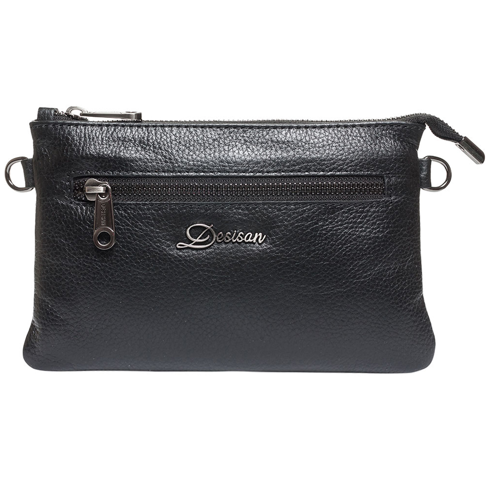

Сумка Desisan 532-01 кожаная Черный