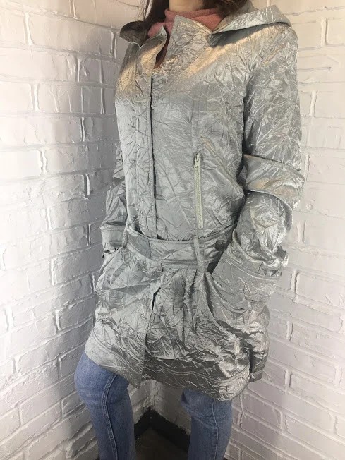 

Плащ жатка серебро 2358 Copine 36