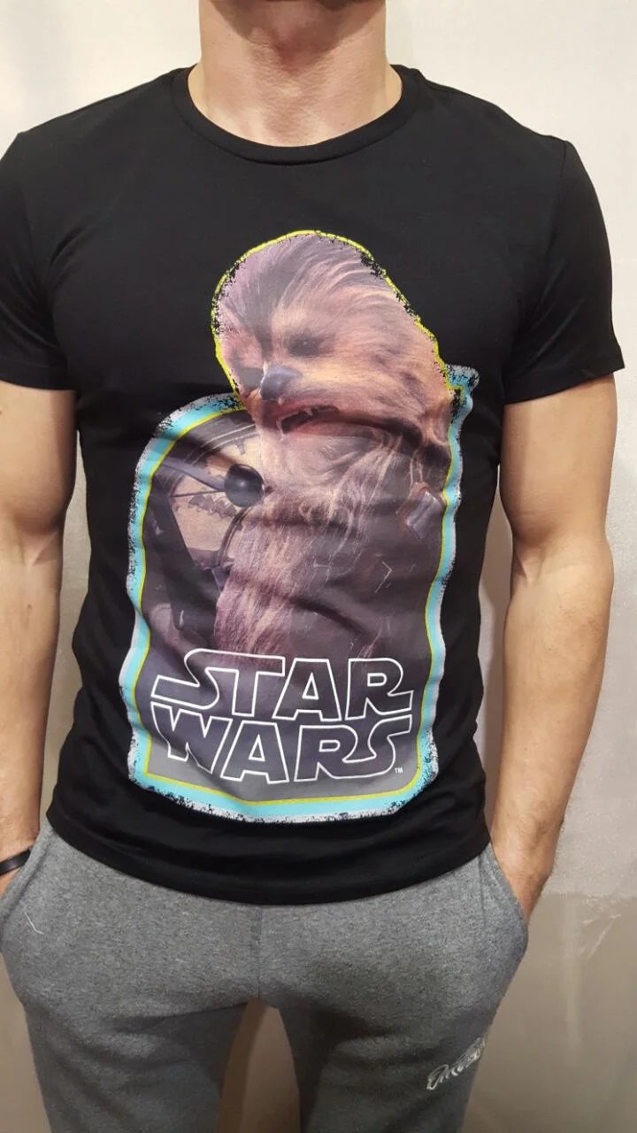 

Футболка мужская Star wars черная, Футболка мужская Star wars черная S