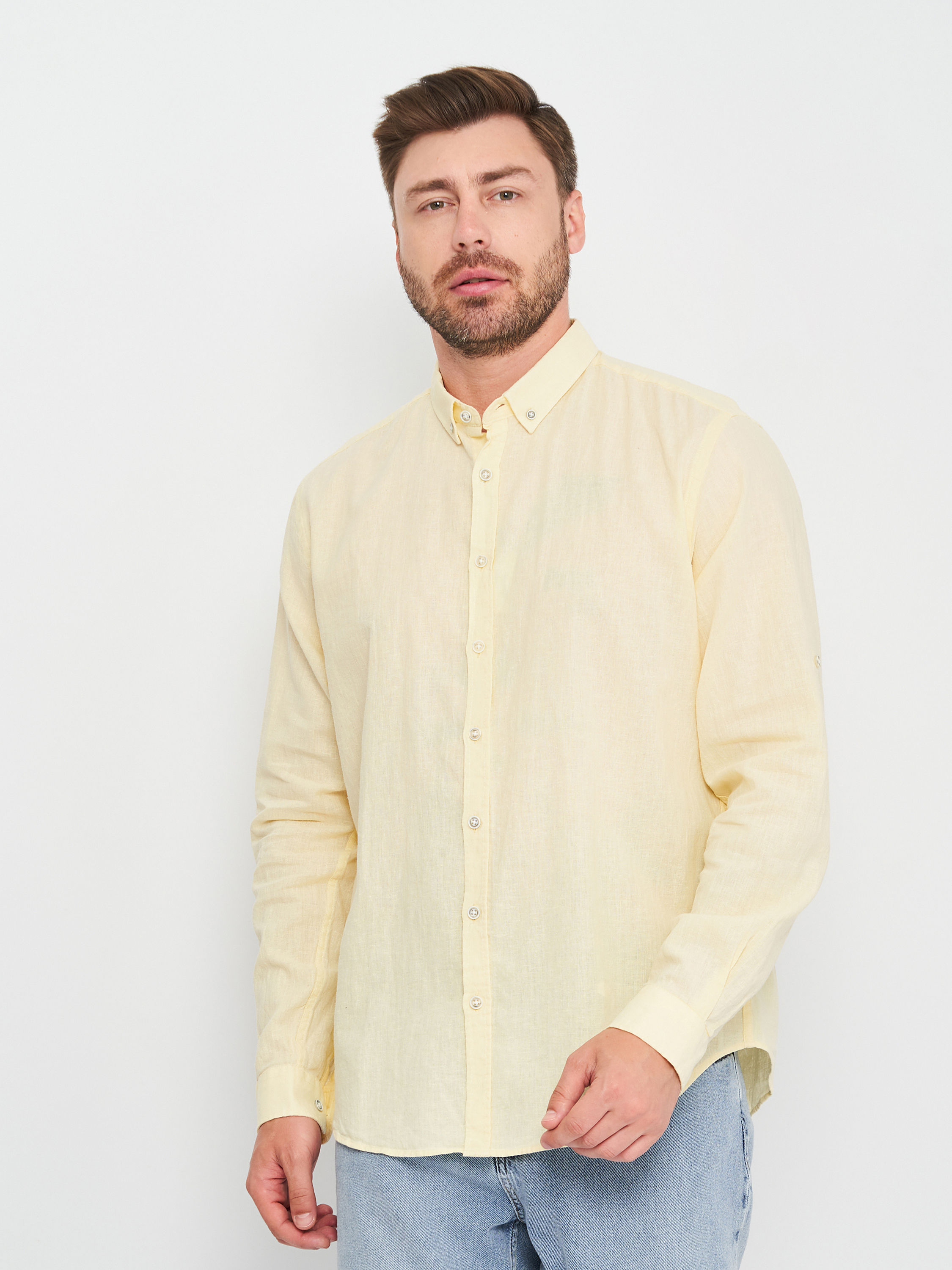 

Рубашка Koton 0KAM61302NW-171 L Yellow