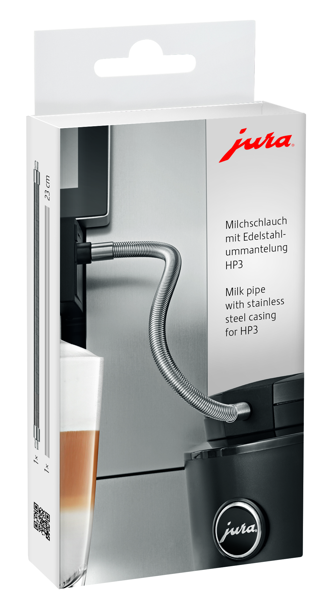 

Молочная трубка JURA с оболочкой из нержавеющей стали HP3