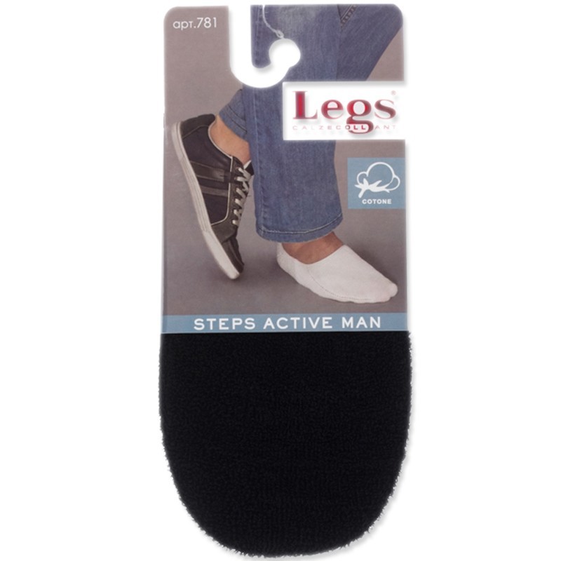 

Подследники мужские LEGS 37-41 NERO (781 Sneaker Terry Cotton)