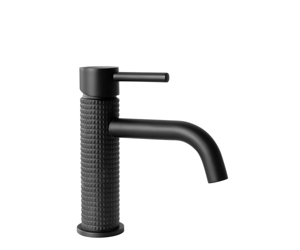 

Смеситель для умывальника (Раковины) Rea GUSTO ONE Black Mat низкий REA-B1654