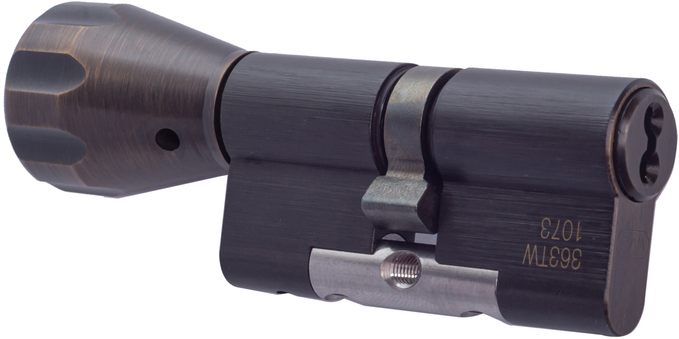 

Сердцевина EVVA 4KS KZ KZS 56/K31 PB 3 ключа Бронзовая