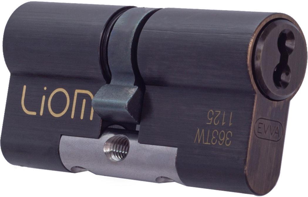 

Сердцевина EVVA 4KS DZ 51/56 PB 3 ключа Бронзовая
