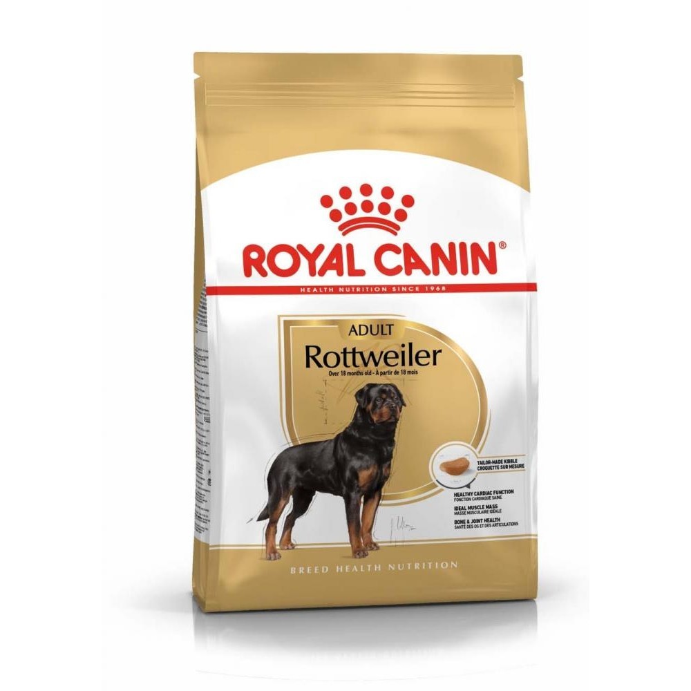 

Сухой Корм Для Собак Породы Ротвейлер от 18 мес Royal Canin Rottweiler Adult 12 кг 3971120