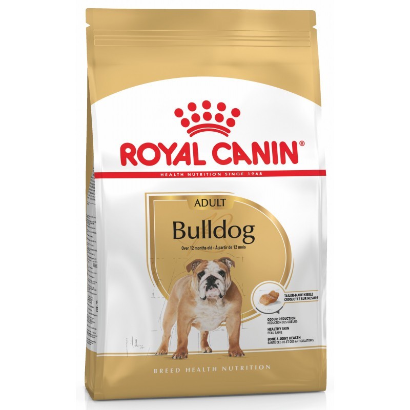 

Сухой Корм Для Собак Породы Бульдог от 12 мес Royal Canin Bulldog Adult 12 кг 2590120