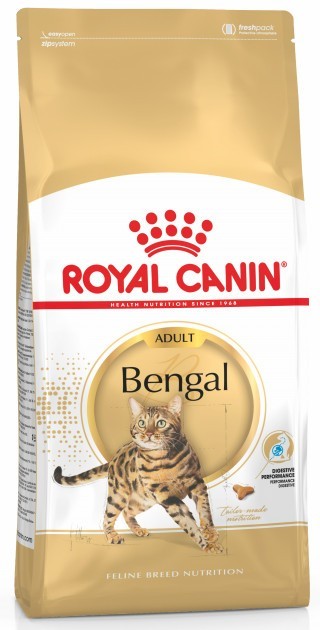 

Сухой Корм Для Котов Породы Бенгал Старше 12 мес Royal Canin Bengal Adult 10 кг 4370100