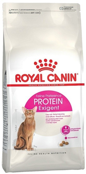 

Сухой Корм Для Кошек Привередливых К Составу Продукта Royal Canin Exigent Protein 10 кг 2542100