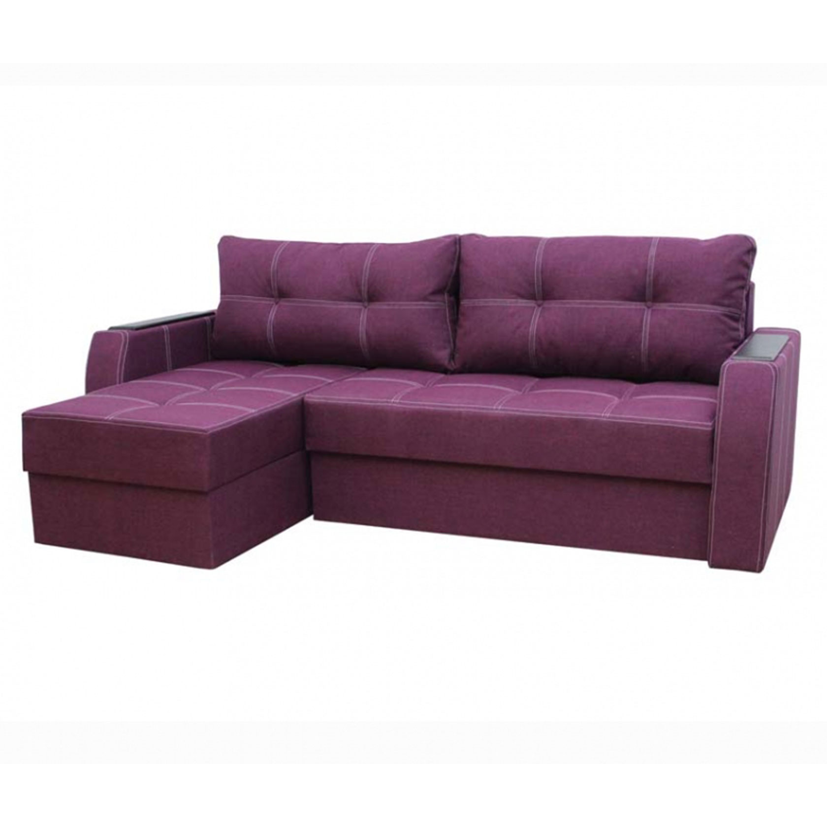 Угловой диван фиолетовый 220 на 150