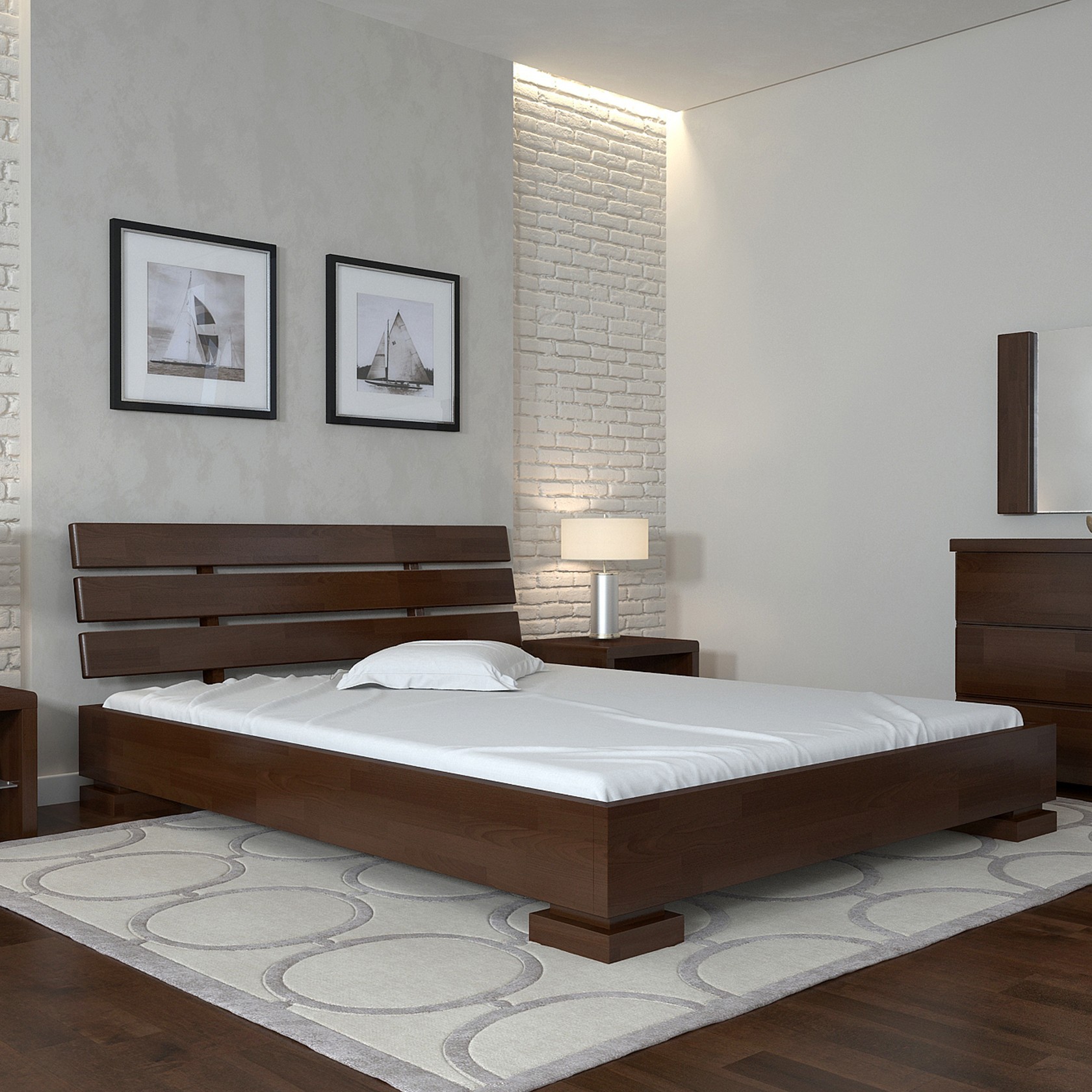 

Кровать Премьер (Arbor Drev) Темный орех 160х200 см 71132_16