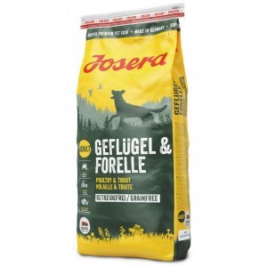 

Сухой Беззерновой Корм Для Собак С Птицей И Форелью Josera Geflugel and Forelle 15кг ГефлюгельЕндФорель15