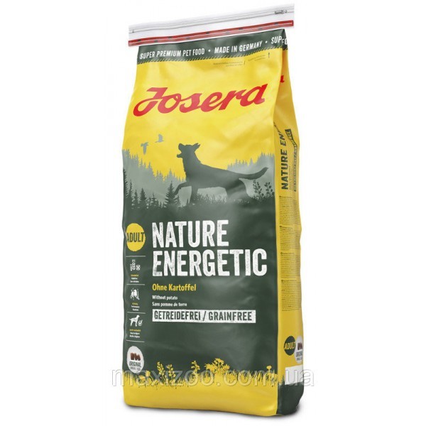 

Сухой Беззерновой Корм Для Взрослых, Активных Собак Josera Nature Energetic Grainfree 15 кг НейчерЭнергет15