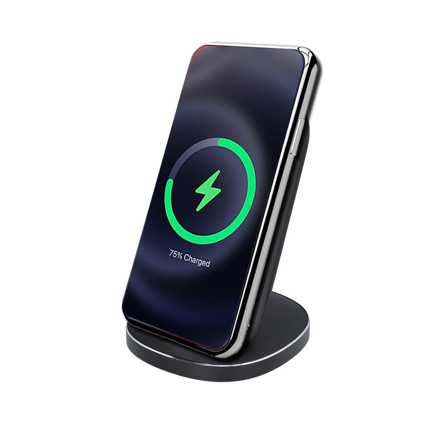 

Беспроводное зарядное устройство подставка для телефона aiLink Wireless Stand цвет черный