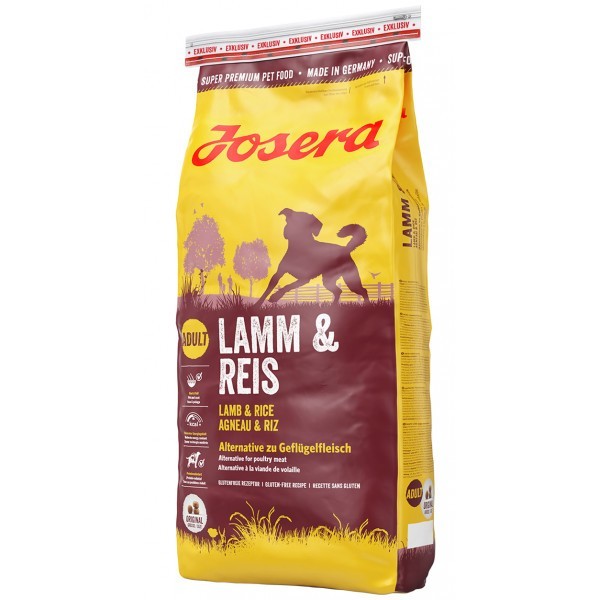 

Сухой Корм Для Взрослых Собак Альтернатива Мясу Птицы Josera Lamb & Rice 15кг ЛемРайс15