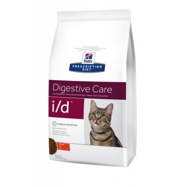 

Сухой Лечебный Корм Для Кошек С Расстройствами ЖКТ Hills PD Feline I/D 5 кг 4663
