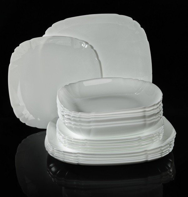 

Столовий сервіз Luminarc Lotusia white 18 пр.