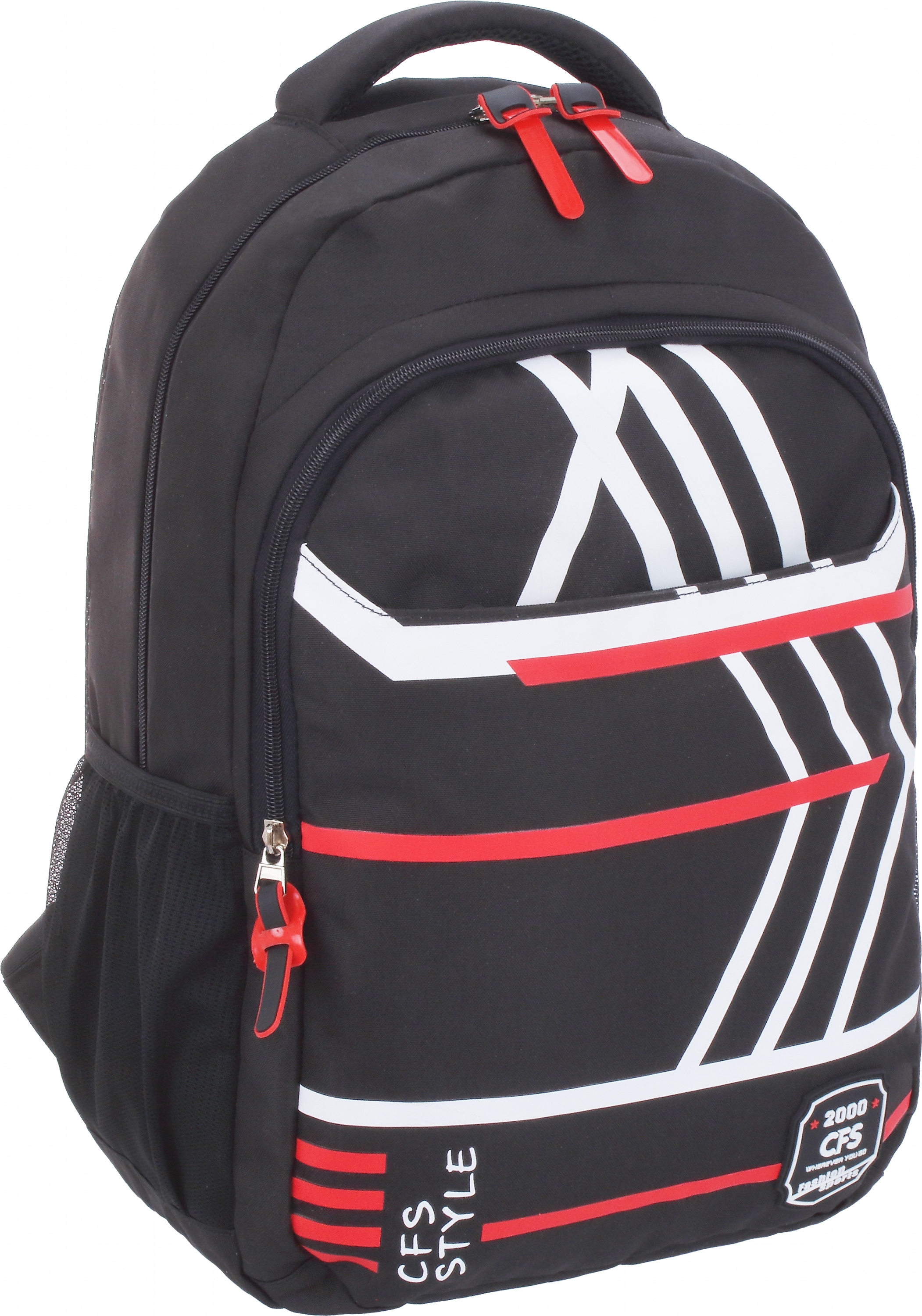 

Рюкзак молодежный Cool For School 19" унисекс 21 л Черный (CF86774)