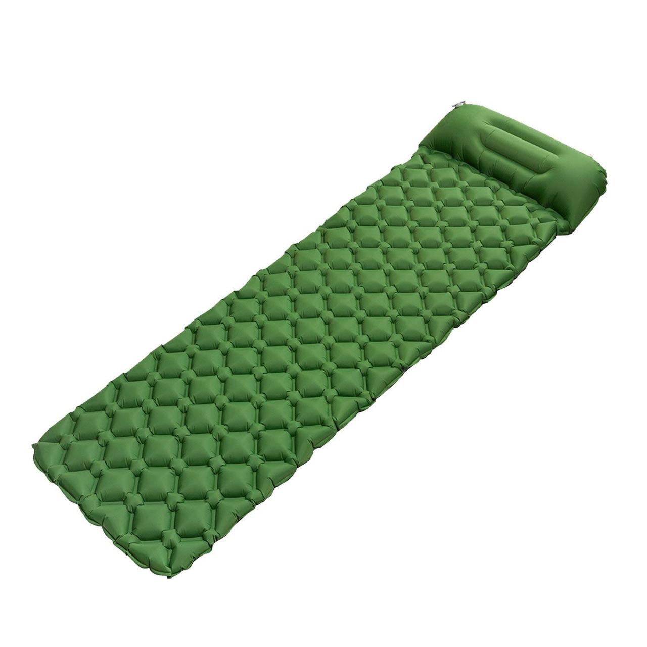 

Спальный коврик матрас с подушкой Magic Line 190х60см Olive