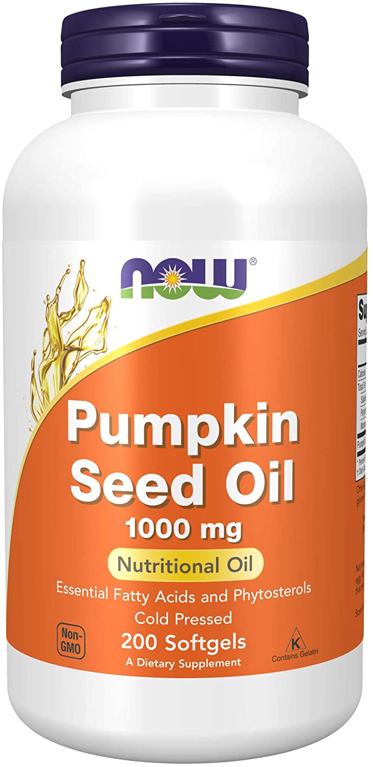 

Бустеры тестостерона Now Pumpkin Seed Oil 1000 mg 200 капсул (4384303513)