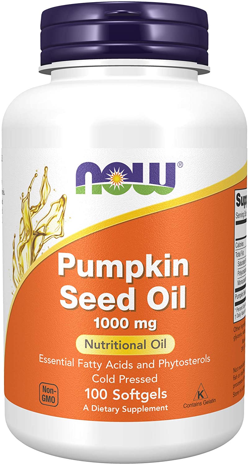 

Бустеры тестостерона Now Pumpkin Seed Oil 1000 mg 100 капсул (4384303512)