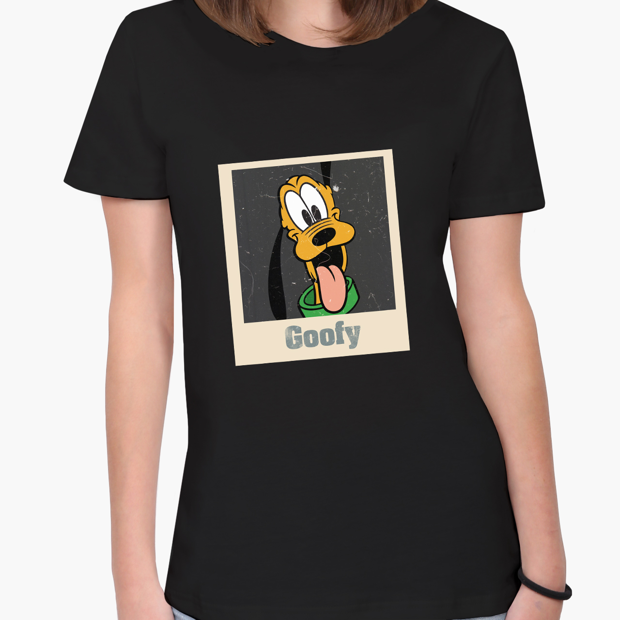 

Футболка женская Луни Тюнз Гуфи (Looney Tunes Goofy) (8976-2888-3)  Черная, Футболка женская Луни Тюнз Гуфи (Looney Tunes Goofy) (8976-2888-3) L Черная