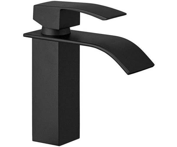 

Змішувач для умивальника Низький Rea Falcon Чорний 18 REA-B0253
