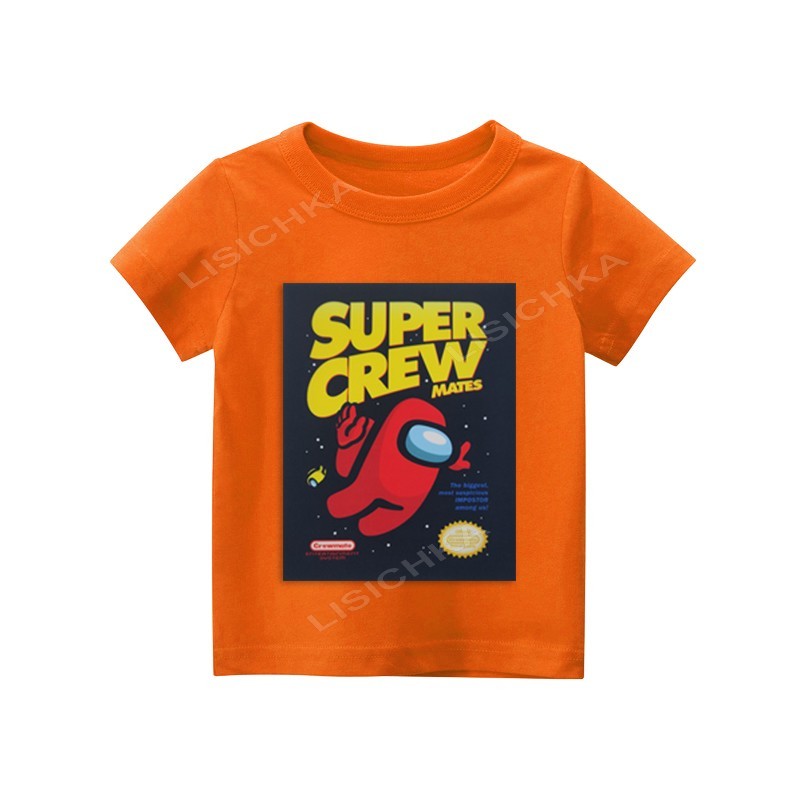 

Футболка Foxstyle Амонг ас Super Crew, 110-116см, оранжевая