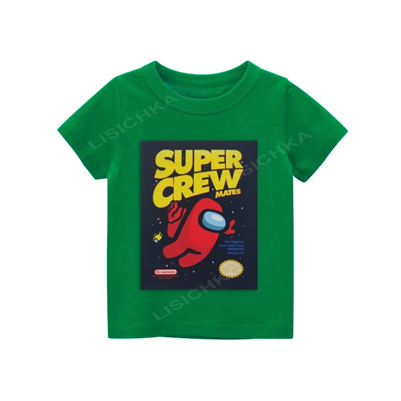 

Футболка Foxstyle Амонг ас Super Crew, 146-152см, зеленая