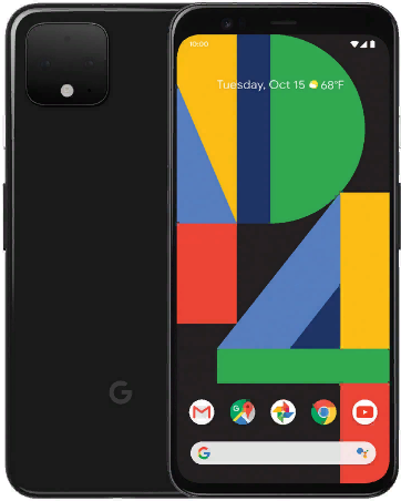 

Смартфон Google Pixel 4 6/128GB Just Black 162 черный