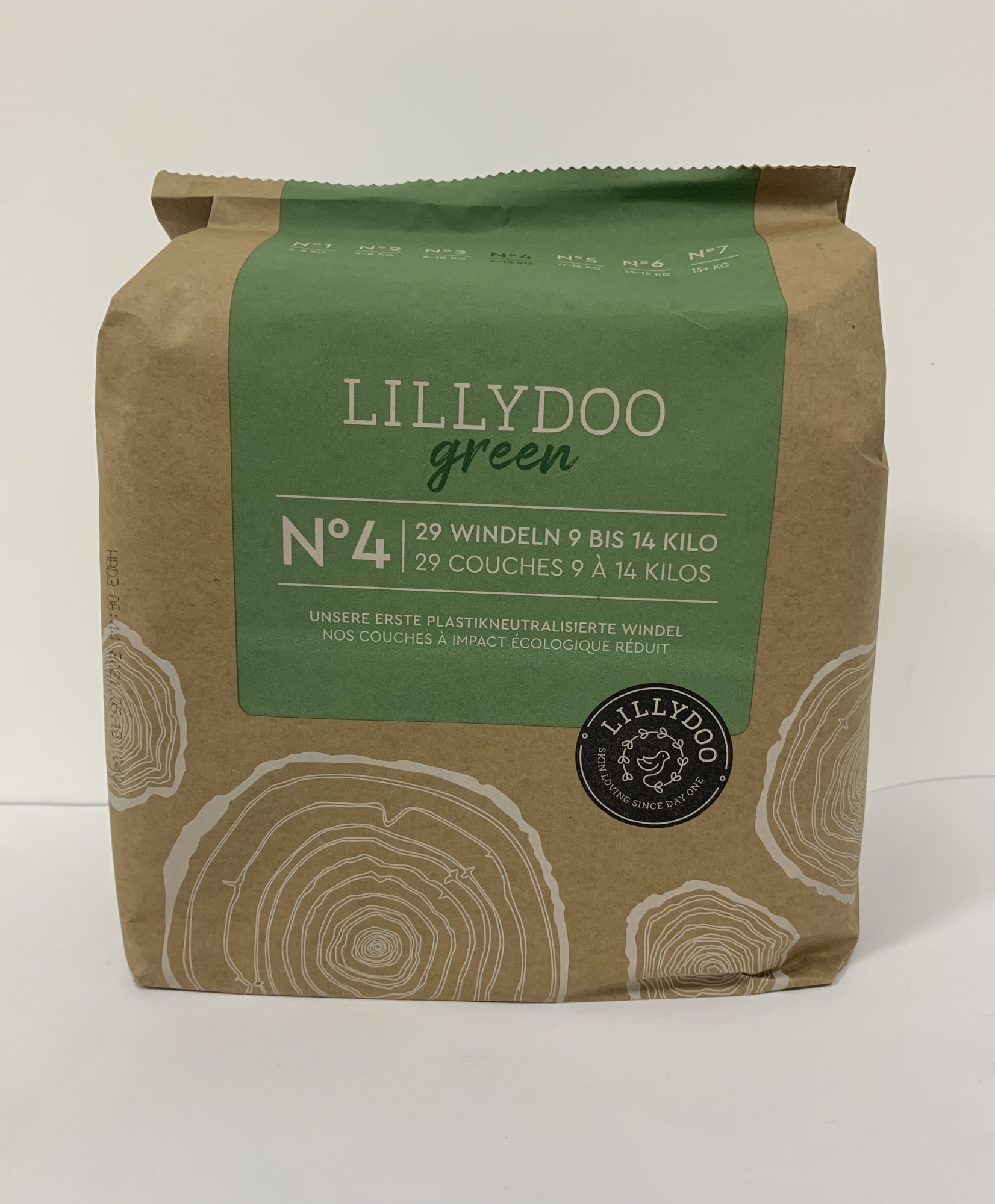 

Екологічно чисті підгузники 4 розміру Lillydoo green 9-14кг.,29 шт.