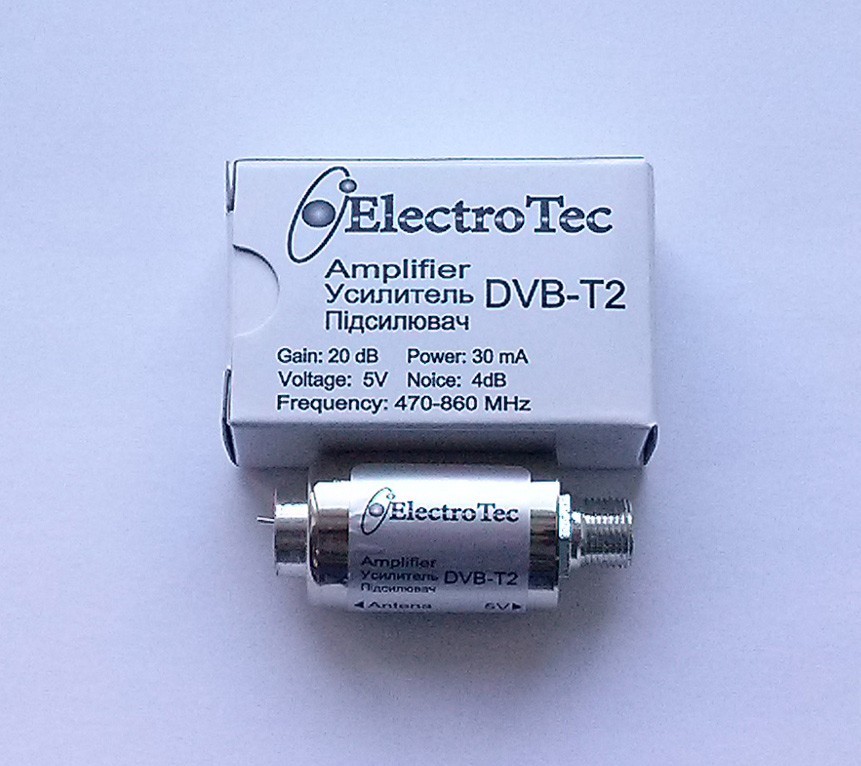 Усилитель ElectroTec DVB T2 – фото, отзывы, характеристики в интернет ...